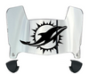 Miami Dolphins Mini Football Helmet Visor Shield w/ Clips - PICK VISOR & LOGO COLOR