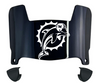 Miami Dolphins Retro Throwback Mini Football Helmet Visor Shield w/ Clips - PICK VISOR & LOGO COLOR