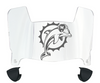 Miami Dolphins Retro Throwback Mini Football Helmet Visor Shield w/ Clips - PICK VISOR & LOGO COLOR