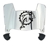 Miami Dolphins Retro Throwback Mini Football Helmet Visor Shield w/ Clips - PICK VISOR & LOGO COLOR