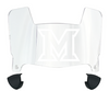 Miami Ohio Redhawks Mini Football Helmet Visor Shield w/ Clips - PICK VISOR & LOGO COLOR