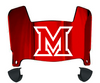 Miami Ohio Redhawks Mini Football Helmet Visor Shield w/ Clips - PICK VISOR & LOGO COLOR