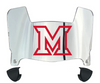 Miami Ohio Redhawks Mini Football Helmet Visor Shield w/ Clips - PICK VISOR & LOGO COLOR