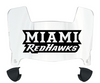 Miami Ohio Redhawks Mini Football Helmet Visor Shield w/ Clips - PICK VISOR & LOGO COLOR