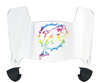 Miami Dolphins Limited Edition Mini Football Helmet Visor Shield w/ Clips - PICK VISOR & LOGO COLOR