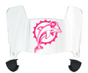 Miami Dolphins Limited Edition Mini Football Helmet Visor Shield w/ Clips - PICK VISOR & LOGO COLOR