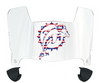 Miami Dolphins Limited Edition Mini Football Helmet Visor Shield w/ Clips - PICK VISOR & LOGO COLOR