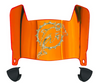 Miami Dolphins Limited Edition Mini Football Helmet Visor Shield w/ Clips - PICK VISOR & LOGO COLOR