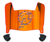 Miami Dolphins Limited Edition Mini Football Helmet Visor Shield w/ Clips - PICK VISOR & LOGO COLOR