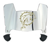 Miami Dolphins Limited Edition Mini Football Helmet Visor Shield w/ Clips - PICK VISOR & LOGO COLOR