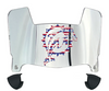 Miami Dolphins Limited Edition Mini Football Helmet Visor Shield w/ Clips - PICK VISOR & LOGO COLOR