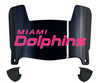 Miami Dolphins Limited Edition Mini Football Helmet Visor Shield w/ Clips - PICK VISOR & LOGO COLOR