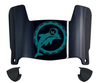Miami Dolphins Retro Throwback Mini Football Helmet Visor Shield w/ Clips - PICK VISOR & LOGO COLOR