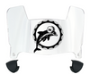 Miami Dolphins Retro Throwback Mini Football Helmet Visor Shield w/ Clips - PICK VISOR & LOGO COLOR