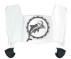 Miami Dolphins Retro Throwback Mini Football Helmet Visor Shield w/ Clips - PICK VISOR & LOGO COLOR