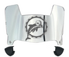 Miami Dolphins Retro Throwback Mini Football Helmet Visor Shield w/ Clips - PICK VISOR & LOGO COLOR