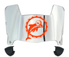 Miami Dolphins Retro Throwback Mini Football Helmet Visor Shield w/ Clips - PICK VISOR & LOGO COLOR