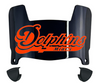 Miami Dolphins Retro Throwback Mini Football Helmet Visor Shield w/ Clips - PICK VISOR & LOGO COLOR