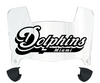 Miami Dolphins Retro Throwback Mini Football Helmet Visor Shield w/ Clips - PICK VISOR & LOGO COLOR