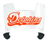 Miami Dolphins Retro Throwback Mini Football Helmet Visor Shield w/ Clips - PICK VISOR & LOGO COLOR