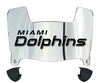 Miami Dolphins Mini Football Helmet Visor Shield w/ Clips - PICK VISOR & LOGO COLOR