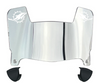 Miami Dolphins Mini Football Helmet Visor Shield w/ Clips - PICK VISOR & LOGO COLOR