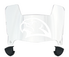 Miami Ohio Redhawks Mini Football Helmet Visor Shield w/ Clips - PICK VISOR & LOGO COLOR