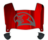 Miami Ohio Redhawks Mini Football Helmet Visor Shield w/ Clips - PICK VISOR & LOGO COLOR