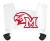 Miami Ohio Redhawks Mini Football Helmet Visor Shield w/ Clips - PICK VISOR & LOGO COLOR