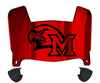 Miami Ohio Redhawks Mini Football Helmet Visor Shield w/ Clips - PICK VISOR & LOGO COLOR