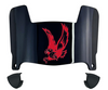 Miami Ohio Redhawks Mini Football Helmet Visor Shield w/ Clips - PICK VISOR & LOGO COLOR