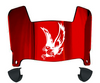 Miami Ohio Redhawks Mini Football Helmet Visor Shield w/ Clips - PICK VISOR & LOGO COLOR