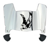 Miami Ohio Redhawks Mini Football Helmet Visor Shield w/ Clips - PICK VISOR & LOGO COLOR
