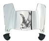 Miami Ohio Redhawks Mini Football Helmet Visor Shield w/ Clips - PICK VISOR & LOGO COLOR