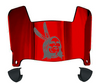 Miami Ohio Redhawks Mini Football Helmet Visor Shield w/ Clips - PICK VISOR & LOGO COLOR