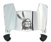Miami Ohio Redhawks Mini Football Helmet Visor Shield w/ Clips - PICK VISOR & LOGO COLOR