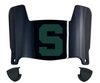Michigan State Spartans Mini Football Helmet Visor Shield w/ Clips - PICK VISOR & LOGO COLOR