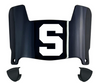 Michigan State Spartans Mini Football Helmet Visor Shield w/ Clips - PICK VISOR & LOGO COLOR