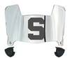 Michigan State Spartans Mini Football Helmet Visor Shield w/ Clips - PICK VISOR & LOGO COLOR