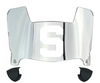 Michigan State Spartans Mini Football Helmet Visor Shield w/ Clips - PICK VISOR & LOGO COLOR