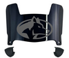 Michigan Tech Huskies Mini Football Helmet Visor Shield w/ Clips - PICK VISOR & LOGO COLOR