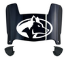 Michigan Tech Huskies Mini Football Helmet Visor Shield w/ Clips - PICK VISOR & LOGO COLOR