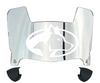 Michigan Tech Huskies Mini Football Helmet Visor Shield w/ Clips - PICK VISOR & LOGO COLOR