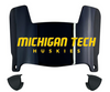 Michigan Tech Huskies Mini Football Helmet Visor Shield w/ Clips - PICK VISOR & LOGO COLOR