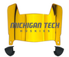 Michigan Tech Huskies Mini Football Helmet Visor Shield w/ Clips - PICK VISOR & LOGO COLOR