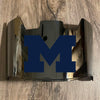 Michigan Wolverines Full Size Football Helmet Visor Shield w/ Clips - PICK VISOR & LOGO COLOR