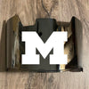 Michigan Wolverines Full Size Football Helmet Visor Shield w/ Clips - PICK VISOR & LOGO COLOR