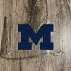 Michigan Wolverines Full Size Football Helmet Visor Shield w/ Clips - PICK VISOR & LOGO COLOR