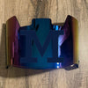 Michigan Wolverines Full Size Football Helmet Visor Shield w/ Clips - PICK VISOR & LOGO COLOR