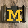 Michigan Wolverines Full Size Football Helmet Visor Shield w/ Clips - PICK VISOR & LOGO COLOR